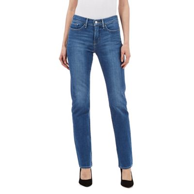 Blue 314 straight jeans